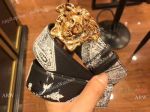 New Style Replica Versace Leather Belt - Gold Buckle